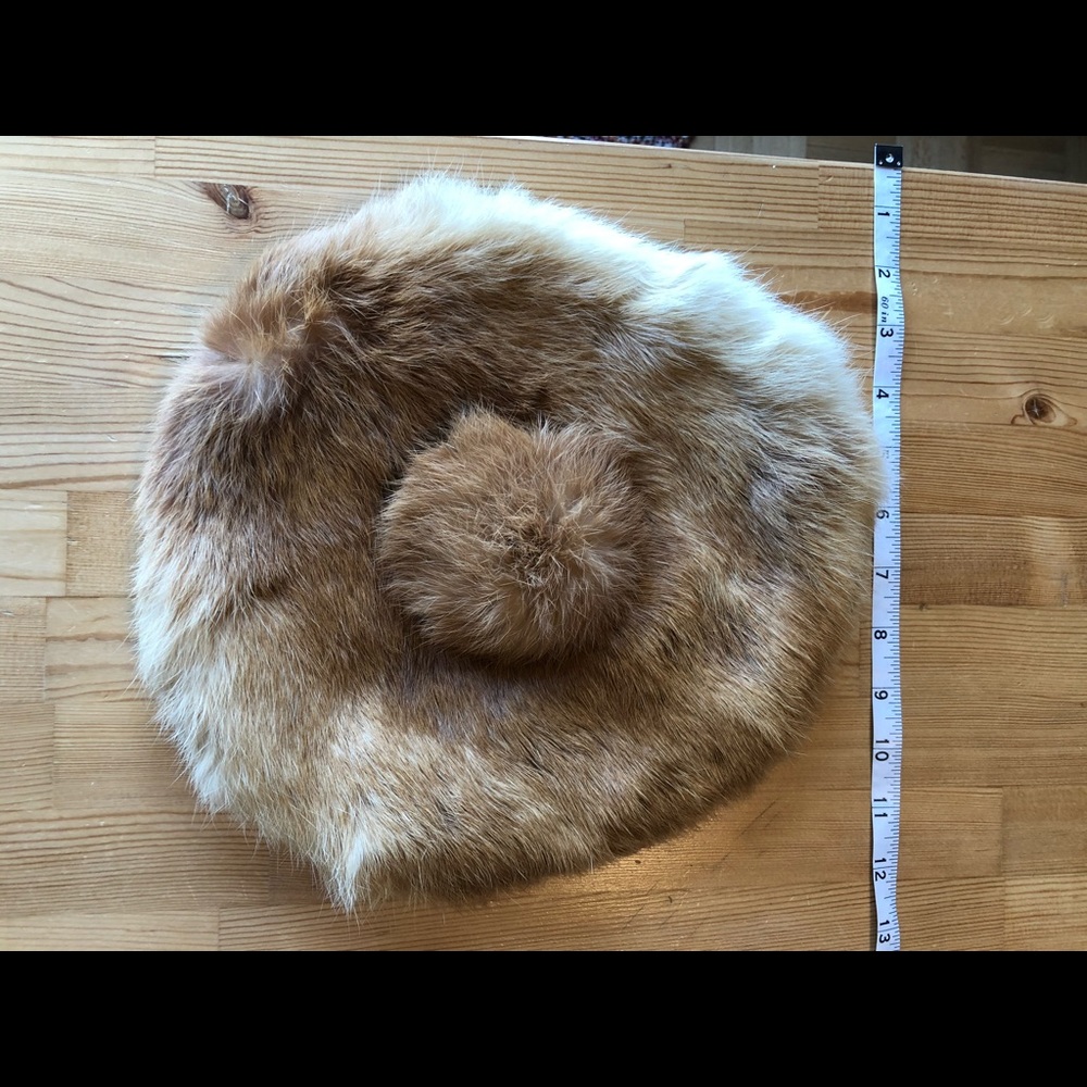 Real Mink chapeau